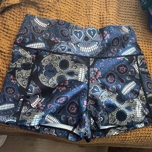 CVG Sugar Skull Shorts, sz M